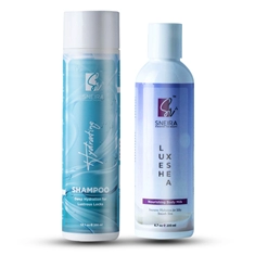 Intense Hydrating Shampoo+ Luxeshea Body Lotion